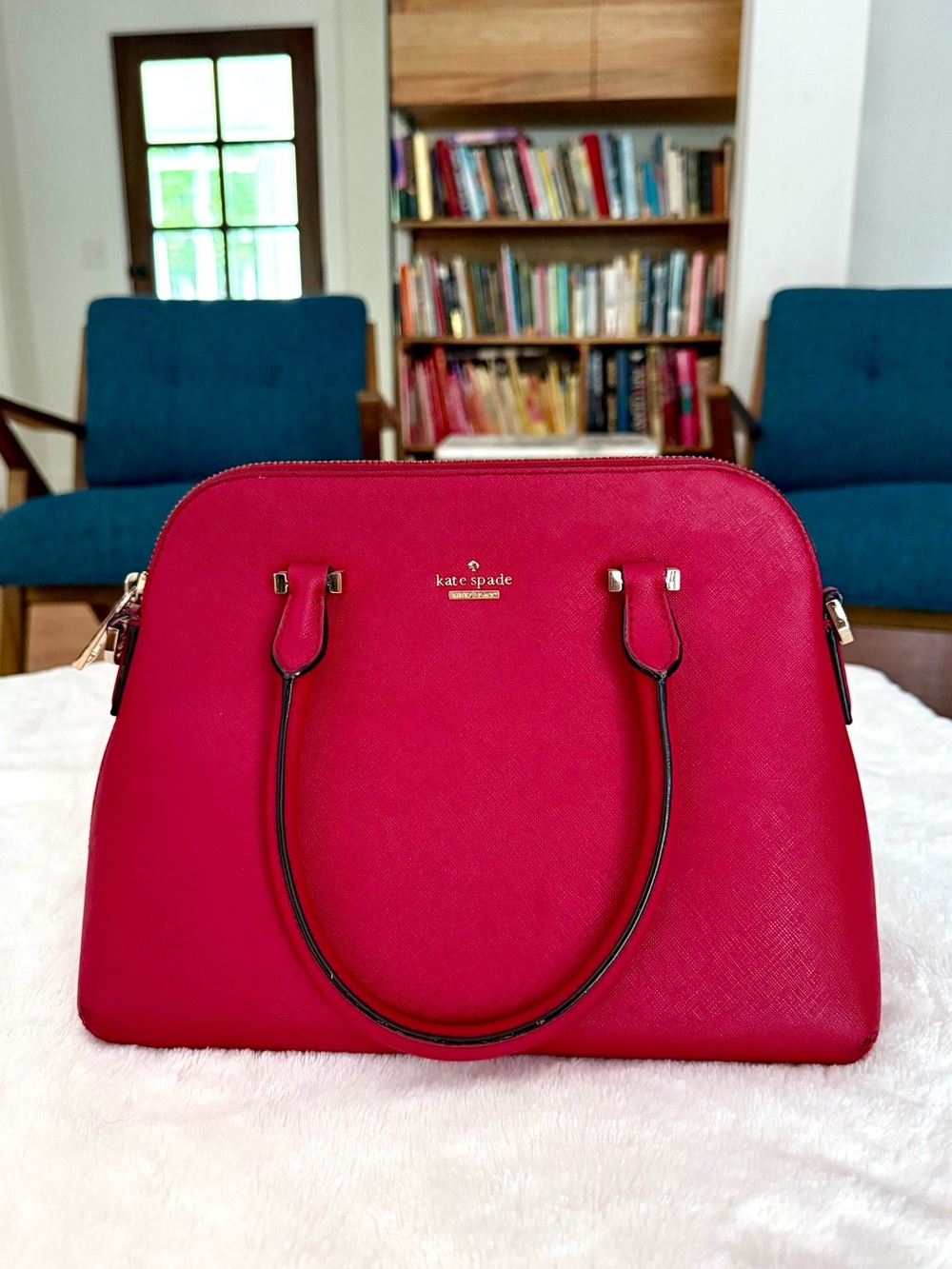 Kate Spade Leather Dome Handbag - Picture 2 of 13